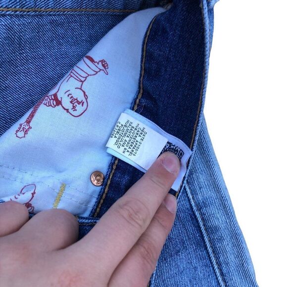 True Religion Jean Shorts Size 30 STRAIGHT Blue - Picture 6 of 9